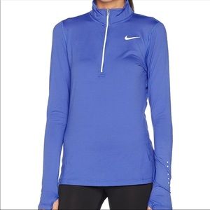 Nike pro half zip sweatshirt